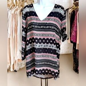 LOFT medium black tunic